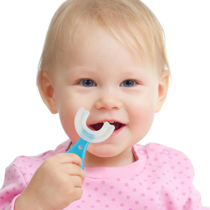03_d27fbf1a-3773-4a80-9e35-87b8fa776454_700x700.jpg Child S Tooth Brush used in all kinds of household bathroom places for washing teeth of Child, toddlers and children? easily and comfortably. - Image 1
